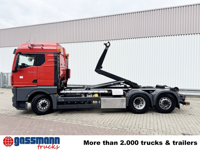 Camion ampliroll MAN TGX 26.470 6X2-4 BL, VDL 21-S 6200 Abrollkipper: photos 14