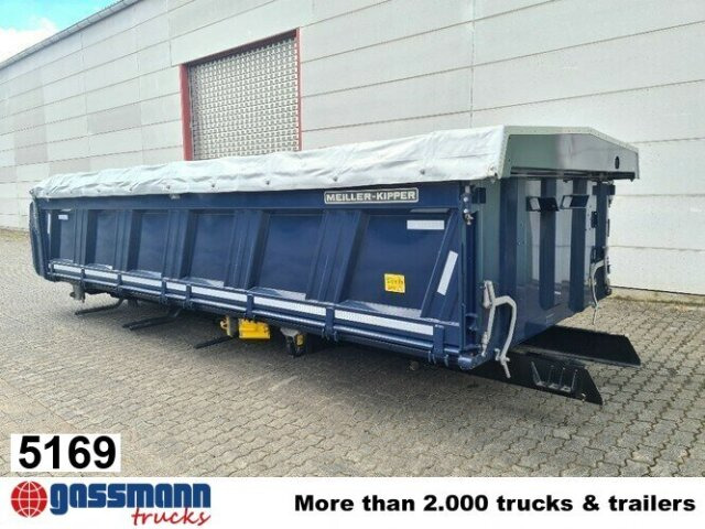 Meiller 3-Seiten-Kippaufbau ca. 12m³ - Benne pour poids lourds: photos 1 Meiller 3-Seiten-Kippaufbau ca. 12m³ - Benne pour poids lourds: photos 1
