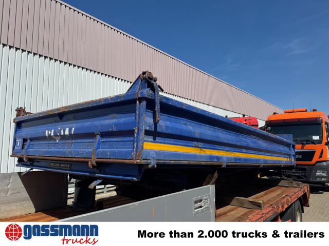 Meiller 3-Seiten-Kippaufbau mit Winde, TOP-Zustand, - Benne pour poids lourds: photos 5 Meiller 3-Seiten-Kippaufbau mit Winde, TOP-Zustand, - Benne pour poids lourds: photos 5