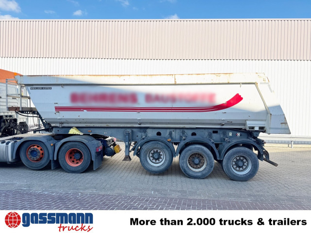 Meiller MHPS 12/27, Stahlmulde ca. 26m³, Liftachse - Semi-remorque benne: photos 5 Meiller MHPS 12/27, Stahlmulde ca. 26m³, Liftachse - Semi-remorque benne: photos 5