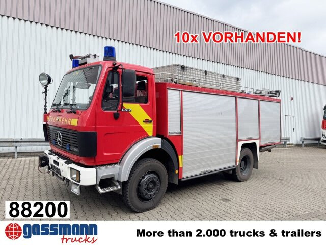 Mercedes-Benz 1222 AF 4x4, Rüstwagen RW 2, Seilwinde - Ambulance: photos 1 Mercedes-Benz 1222 AF 4x4, Rüstwagen RW 2, Seilwinde - Ambulance: photos 1