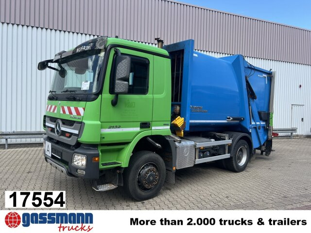 Mercedes-Benz Actros 2032 LA 4x4, Faun Variopress 310 ca. - Benne à ordures ménagères: photos 1 Mercedes-Benz Actros 2032 LA 4x4, Faun Variopress 310 ca. - Benne à ordures ménagères: photos 1