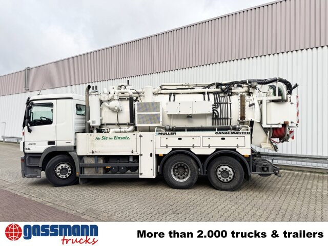 Mercedes-Benz Actros 2536 L 6x2, Müller Saug- und Spülwagen - Balayeuse de voirie: photos 5 Mercedes-Benz Actros 2536 L 6x2, Müller Saug- und Spülwagen - Balayeuse de voirie: photos 5