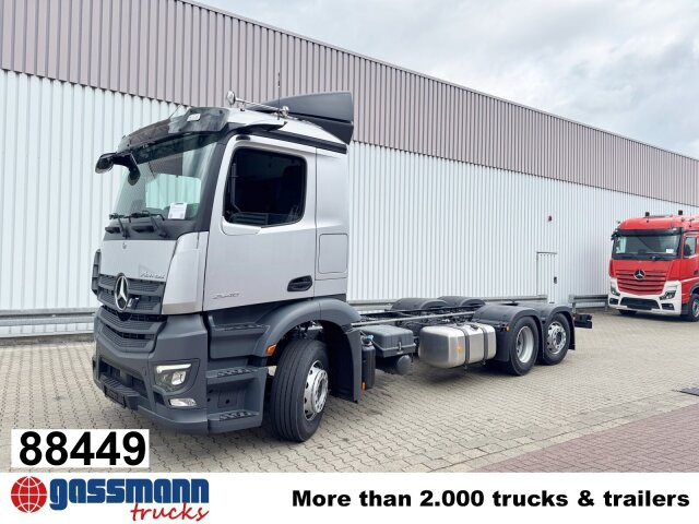Mercedes-Benz Actros 2546 L 6x2, Retarder, Lenk-/Lift, LED, - Châssis cabine: photos 1 Mercedes-Benz Actros 2546 L 6x2, Retarder, Lenk-/Lift, LED, - Châssis cabine: photos 1