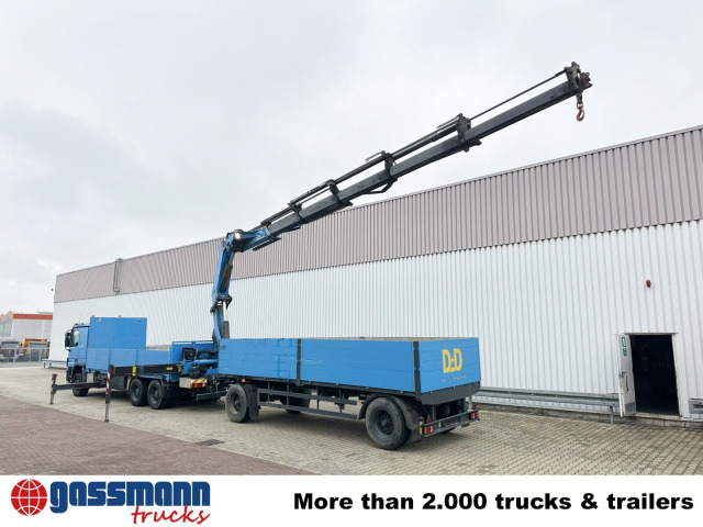 Mercedes-Benz Actros 2741 L 6x4, Twist-Lock ausz. auf 3m, - Camion plateau, Camion grue: photos 4 Mercedes-Benz Actros 2741 L 6x4, Twist-Lock ausz. auf 3m, - Camion plateau, Camion grue: photos 4