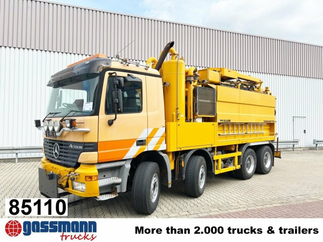 Mercedes-Benz Actros 3243 K 8x4/4, Müller Saug- und - Balayeuse de voirie: photos 1 Mercedes-Benz Actros 3243 K 8x4/4, Müller Saug- und - Balayeuse de voirie: photos 1