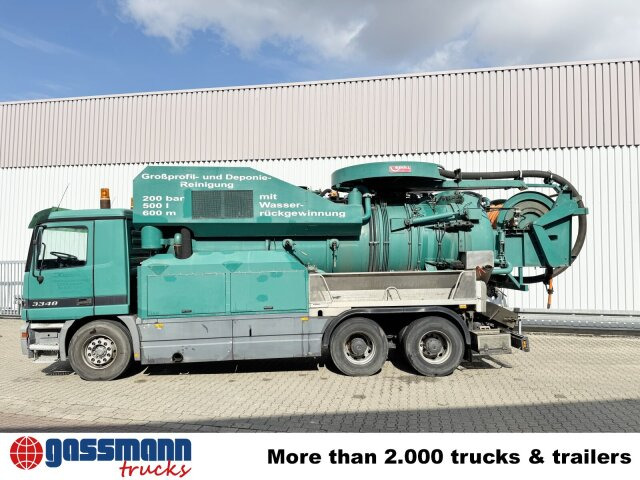 Mercedes-Benz Actros 3348 6x4, V8, Kroll Saug-/Spülwagen ca. - Balayeuse de voirie: photos 5 Mercedes-Benz Actros 3348 6x4, V8, Kroll Saug-/Spülwagen ca. - Balayeuse de voirie: photos 5