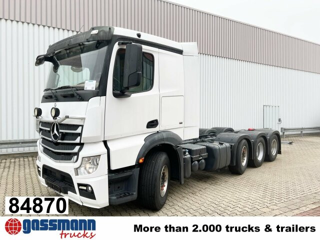 Mercedes-Benz Actros 3551 L 8x2/4, Vorlauflenkachse, - Châssis cabine: photos 1 Mercedes-Benz Actros 3551 L 8x2/4, Vorlauflenkachse, - Châssis cabine: photos 1