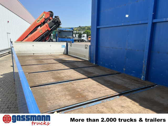 Mercedes-Benz Antos 1836 L 4x2, Glastransporter, Heckkran - Camion plateau, Camion grue: photos 4 Mercedes-Benz Antos 1836 L 4x2, Glastransporter, Heckkran - Camion plateau, Camion grue: photos 4