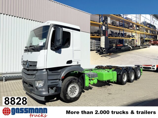 Mercedes-Benz Arocs 3242/48 LK 8x4/4, Lenk-/Liftachse - Camion ampliroll: photos 1 Mercedes-Benz Arocs 3242/48 LK 8x4/4, Lenk-/Liftachse - Camion ampliroll: photos 1