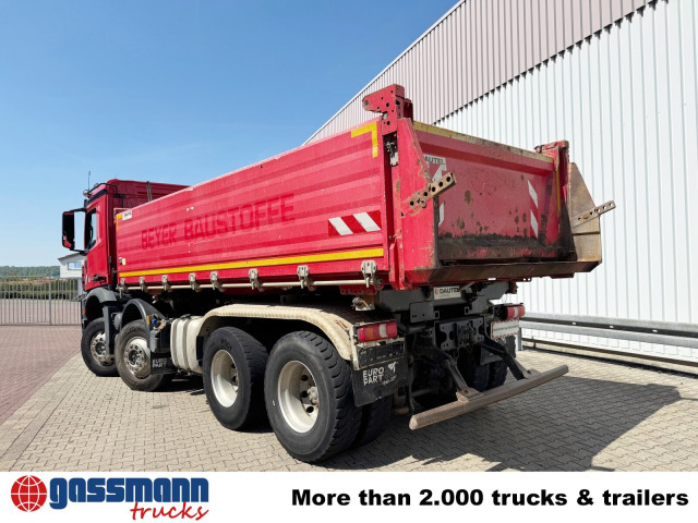 Camion benne Mercedes-Benz Arocs 3243 K 8x4/4, Alu-Bordwände: photos 12
