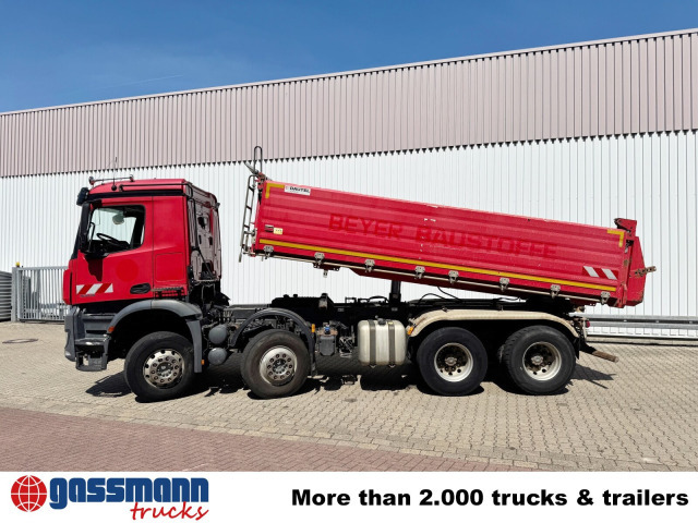 Camion benne Mercedes-Benz Arocs 3243 K 8x4/4, Alu-Bordwände: photos 13