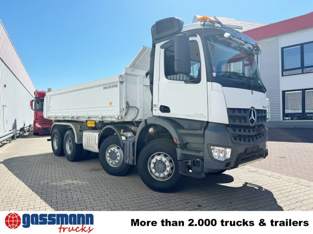 Mercedes-Benz Arocs 4142 K 8x4/4, Meiller Bordmatik links - Camion benne: photos 3 Mercedes-Benz Arocs 4142 K 8x4/4, Meiller Bordmatik links - Camion benne: photos 3