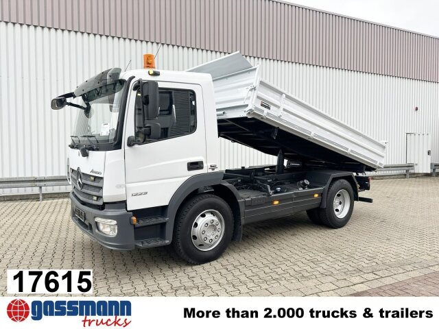 Mercedes-Benz Atego 1223 K 4x2, AHK-Öl - Camion benne: photos 1 Mercedes-Benz Atego 1223 K 4x2, AHK-Öl - Camion benne: photos 1