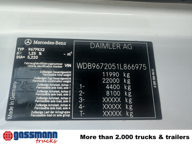 Mercedes-Benz Atego 1223 K 4x2, AHK-Öl - Camion benne: photos 4 Mercedes-Benz Atego 1223 K 4x2, AHK-Öl - Camion benne: photos 4