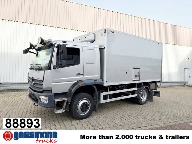 Mercedes-Benz Atego 1330 4x4, Iso-Koffer mit Heizung, LBW - Camion fourgon: photos 1 Mercedes-Benz Atego 1330 4x4, Iso-Koffer mit Heizung, LBW - Camion fourgon: photos 1