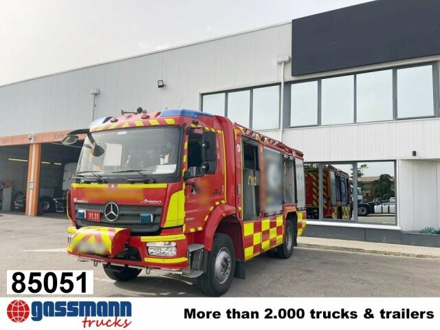 Mercedes-Benz Atego 1530 AF 4x4, Rosenbauer TLF, Retarder - Camion de pompier: photos 1 Mercedes-Benz Atego 1530 AF 4x4, Rosenbauer TLF, Retarder - Camion de pompier: photos 1
