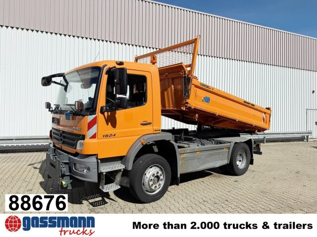 Mercedes-Benz Atego 1624 AK 4x4, Winterdienstausstattung - Camion benne: photos 1 Mercedes-Benz Atego 1624 AK 4x4, Winterdienstausstattung - Camion benne: photos 1