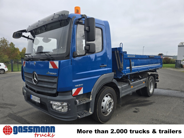 Camion benne Mercedes-Benz Atego 1630 K 4x2, Meiller 3-Seiten, 2 x AHK Öl: photos 8