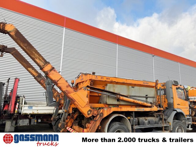 Mercedes-Benz Atego 1828 4x4, Tele-Absetzer, - Camion multibenne: photos 5 Mercedes-Benz Atego 1828 4x4, Tele-Absetzer, - Camion multibenne: photos 5