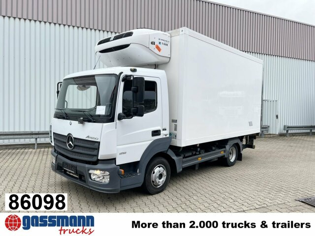 Mercedes-Benz Atego 816 L 4x2, Kühlkoffer, ThermoKing, LBW - Camion frigorifique: photos 1 Mercedes-Benz Atego 816 L 4x2, Kühlkoffer, ThermoKing, LBW - Camion frigorifique: photos 1