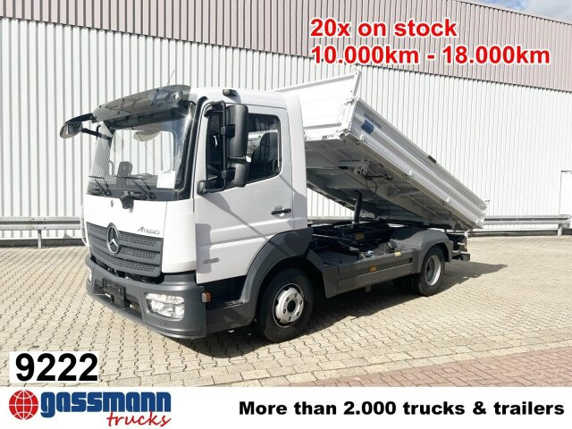 Mercedes-Benz Atego 818 K 4x2, 2x AHK, Meiller-Kipper, - Camion benne: photos 1 Mercedes-Benz Atego 818 K 4x2, 2x AHK, Meiller-Kipper, - Camion benne: photos 1