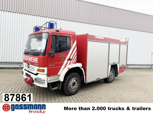 Mercedes-Benz Atego 925 4x4, Seilwinde, Einzelbereifung, - Ambulance: photos 1 Mercedes-Benz Atego 925 4x4, Seilwinde, Einzelbereifung, - Ambulance: photos 1
