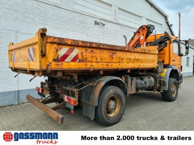 Camion benne, Camion grue Mercedes-Benz Axor 1828 AK 4x4, Winterdienstausstattung, Kran: photos 9 Camion benne, Camion grue Mercedes-Benz Axor 1828 AK 4x4, Winterdienstausstattung, Kran: photos 9
