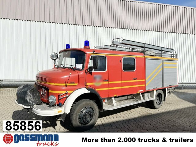 Mercedes-Benz LAF 1113 B 4x4 Doka, LF 16 TS - Camion de pompier: photos 1 Mercedes-Benz LAF 1113 B 4x4 Doka, LF 16 TS - Camion de pompier: photos 1