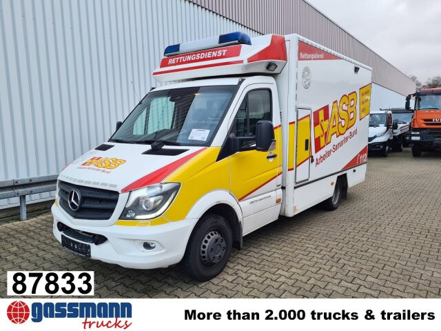 Mercedes-Benz Sprinter 516 CDI 4x2, Rettungswagen - Fourgon utilitaire: photos 1 Mercedes-Benz Sprinter 516 CDI 4x2, Rettungswagen - Fourgon utilitaire: photos 1