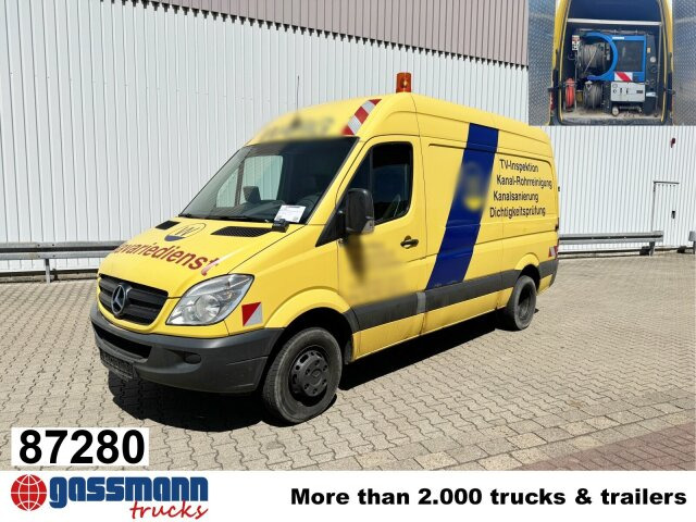 Mercedes-Benz Sprinter 516 KA 4x2, KaRo Hochdruckspüler - Balayeuse de voirie: photos 1 Mercedes-Benz Sprinter 516 KA 4x2, KaRo Hochdruckspüler - Balayeuse de voirie: photos 1