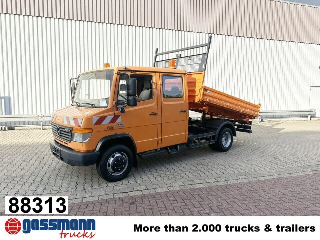 Mercedes-Benz Vario 813 D 4x2 Doka, Meiller Kipper - Camion benne: photos 1 Mercedes-Benz Vario 813 D 4x2 Doka, Meiller Kipper - Camion benne: photos 1