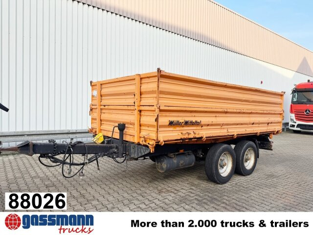 Müller-Mitteltal KA-TA 10.5C, Ex-Stadtverwaltung - Remorque benne: photos 1 Müller-Mitteltal KA-TA 10.5C, Ex-Stadtverwaltung - Remorque benne: photos 1