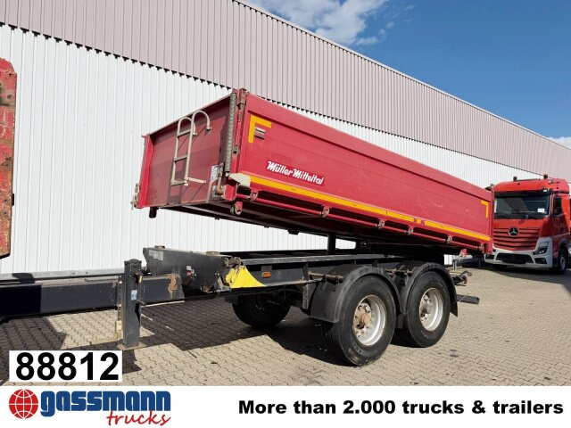 Müller-Mitteltal KA-TA-R 18.0, Alu-Bordwände, ca. 10m³ - Remorque benne: photos 1 Müller-Mitteltal KA-TA-R 18.0, Alu-Bordwände, ca. 10m³ - Remorque benne: photos 1