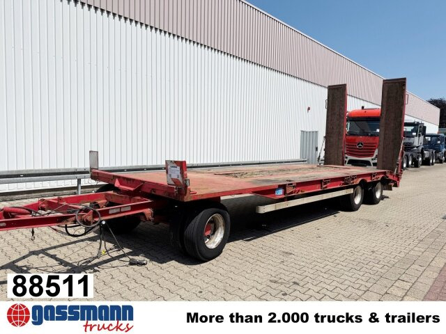 Müller-Mitteltal PT 30,0 Kompakt, verbr. auf 3m - Remorque porte-engin surbaissée: photos 1 Müller-Mitteltal PT 30,0 Kompakt, verbr. auf 3m - Remorque porte-engin surbaissée: photos 1