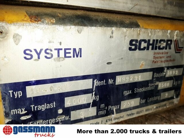 Remorque fourgon SCHIER Kofferanhänger mit Hubboden: photos 10 Remorque fourgon SCHIER Kofferanhänger mit Hubboden: photos 10