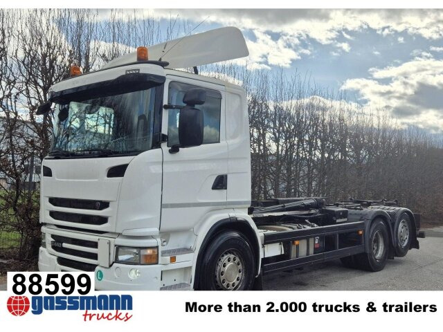Scania G 440 LB 6x2-4 HNA, EEV, Lenk-/Liftachse, - Camion ampliroll: photos 1 Scania G 440 LB 6x2-4 HNA, EEV, Lenk-/Liftachse, - Camion ampliroll: photos 1
