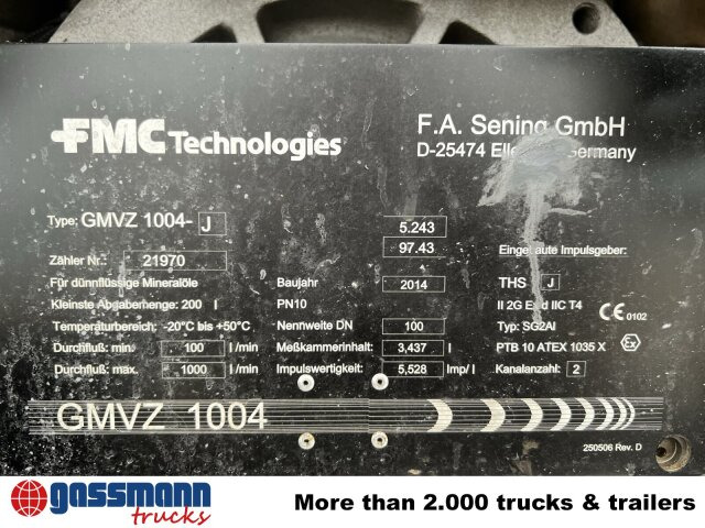 Scania R450 4x2, Retarder, ADR, Rohr Tank, ca. 14400l - Camion citerne: photos 4 Scania R450 4x2, Retarder, ADR, Rohr Tank, ca. 14400l - Camion citerne: photos 4