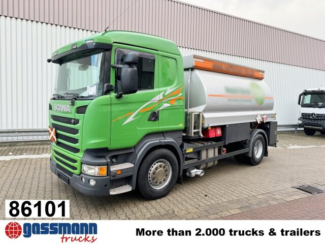 Scania R450 4x2, Retarder, ADR, Rohr Tank, ca. 14400l - Camion citerne: photos 1 Scania R450 4x2, Retarder, ADR, Rohr Tank, ca. 14400l - Camion citerne: photos 1
