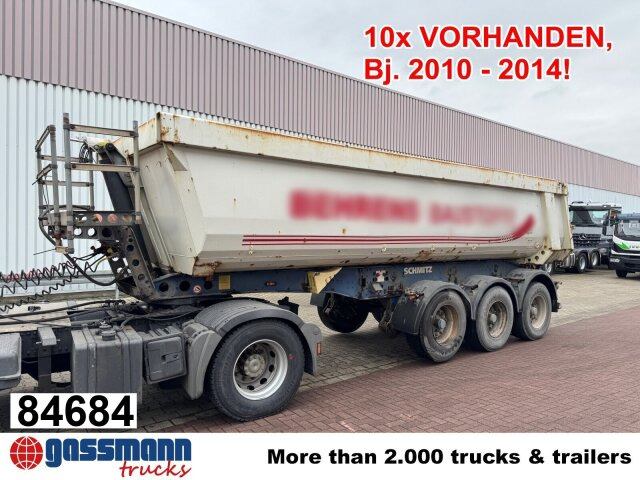 Schmitz Cargobull SKI 24 SL 7.2, Stahlmulde ca. 24m³, Liftachse - Semi-remorque benne: photos 1 Schmitz Cargobull SKI 24 SL 7.2, Stahlmulde ca. 24m³, Liftachse - Semi-remorque benne: photos 1