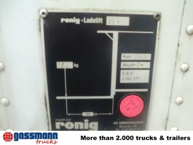 Sommer Sommer AC 160 TL, Möbelkofferanhänger, LBW, - Remorque fourgon: photos 4 Sommer Sommer AC 160 TL, Möbelkofferanhänger, LBW, - Remorque fourgon: photos 4