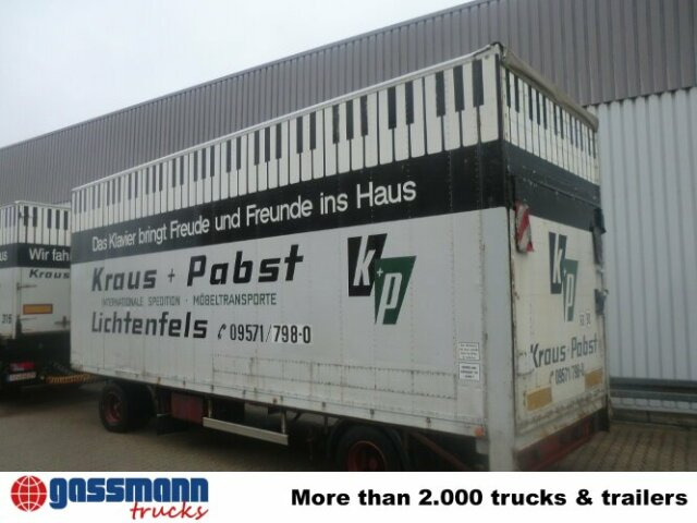 Sommer Sommer AC 160 TL, Möbelkofferanhänger, LBW, - Remorque fourgon: photos 3 Sommer Sommer AC 160 TL, Möbelkofferanhänger, LBW, - Remorque fourgon: photos 3