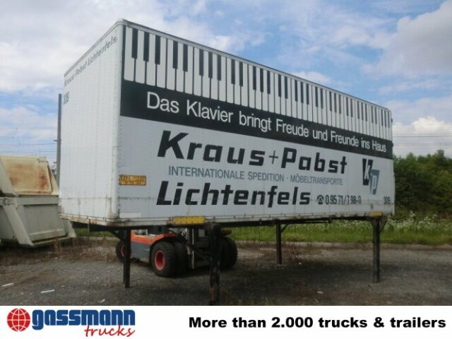 Sommer Wechselaufbau Möbelkoffer, 40x - Carrosserie fourgon: photos 2 Sommer Wechselaufbau Möbelkoffer, 40x - Carrosserie fourgon: photos 2