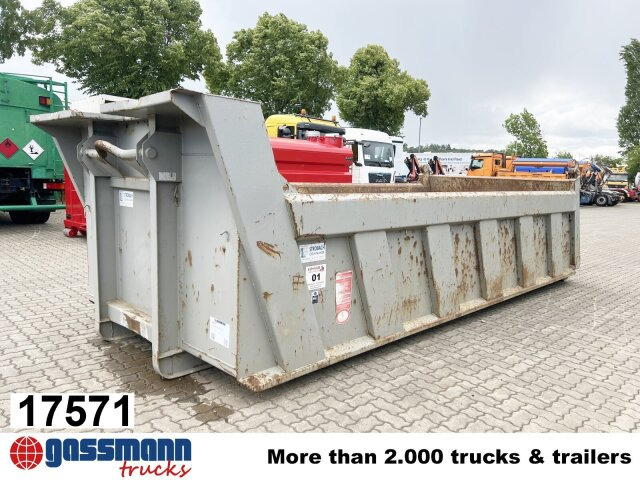 Strobach Abrollcontainer mit Heckklappe, 15 cbm - Benne ampliroll: photos 1 Strobach Abrollcontainer mit Heckklappe, 15 cbm - Benne ampliroll: photos 1