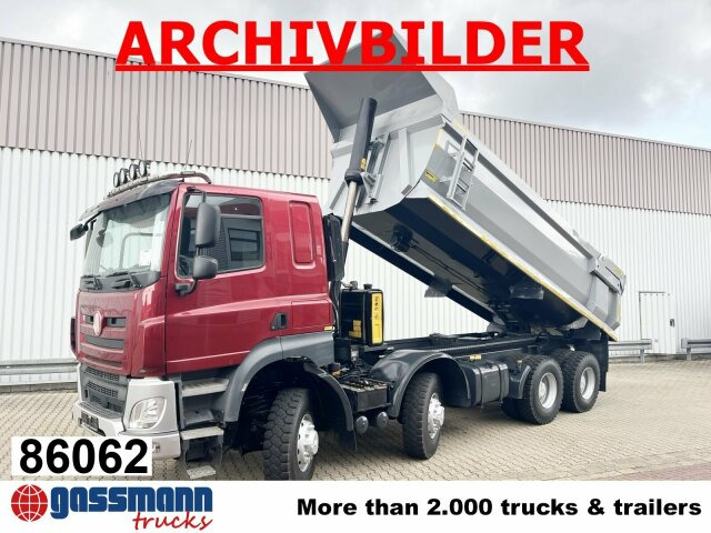 Tatra Phoenix 8x8, Stahlmulde ca. 22m³, hydr. - Tombereau: photos 1 Tatra Phoenix 8x8, Stahlmulde ca. 22m³, hydr. - Tombereau: photos 1