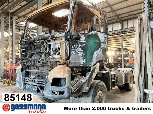MAN TGS 18.480 4x4 BLS, BRANDSCHADEN - Tracteur routier: photos 1 MAN TGS 18.480 4x4 BLS, BRANDSCHADEN - Tracteur routier: photos 1