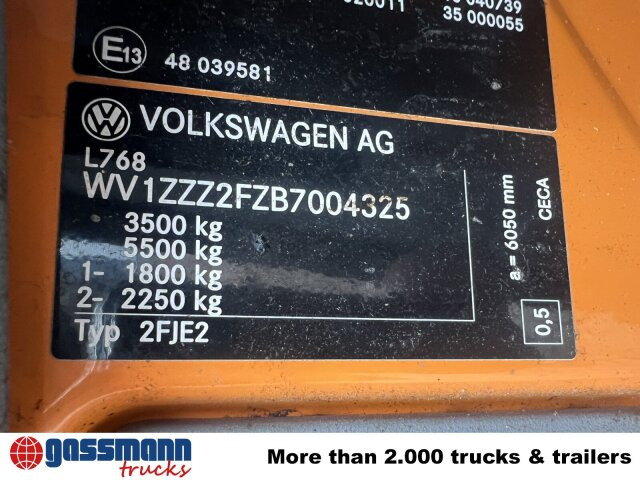 Volkswagen Crafter 2.5 TDI 4x2 Doka, Meiller Kipper - Camion benne: photos 2 Volkswagen Crafter 2.5 TDI 4x2 Doka, Meiller Kipper - Camion benne: photos 2