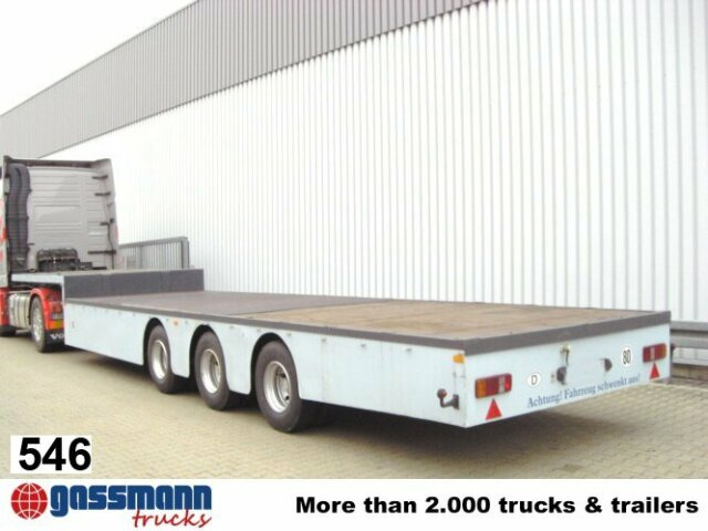 ZORZI (I) Tieflader-Auflieger - Semi-remorque surbaissé: photos 1 ZORZI (I) Tieflader-Auflieger - Semi-remorque surbaissé: photos 1