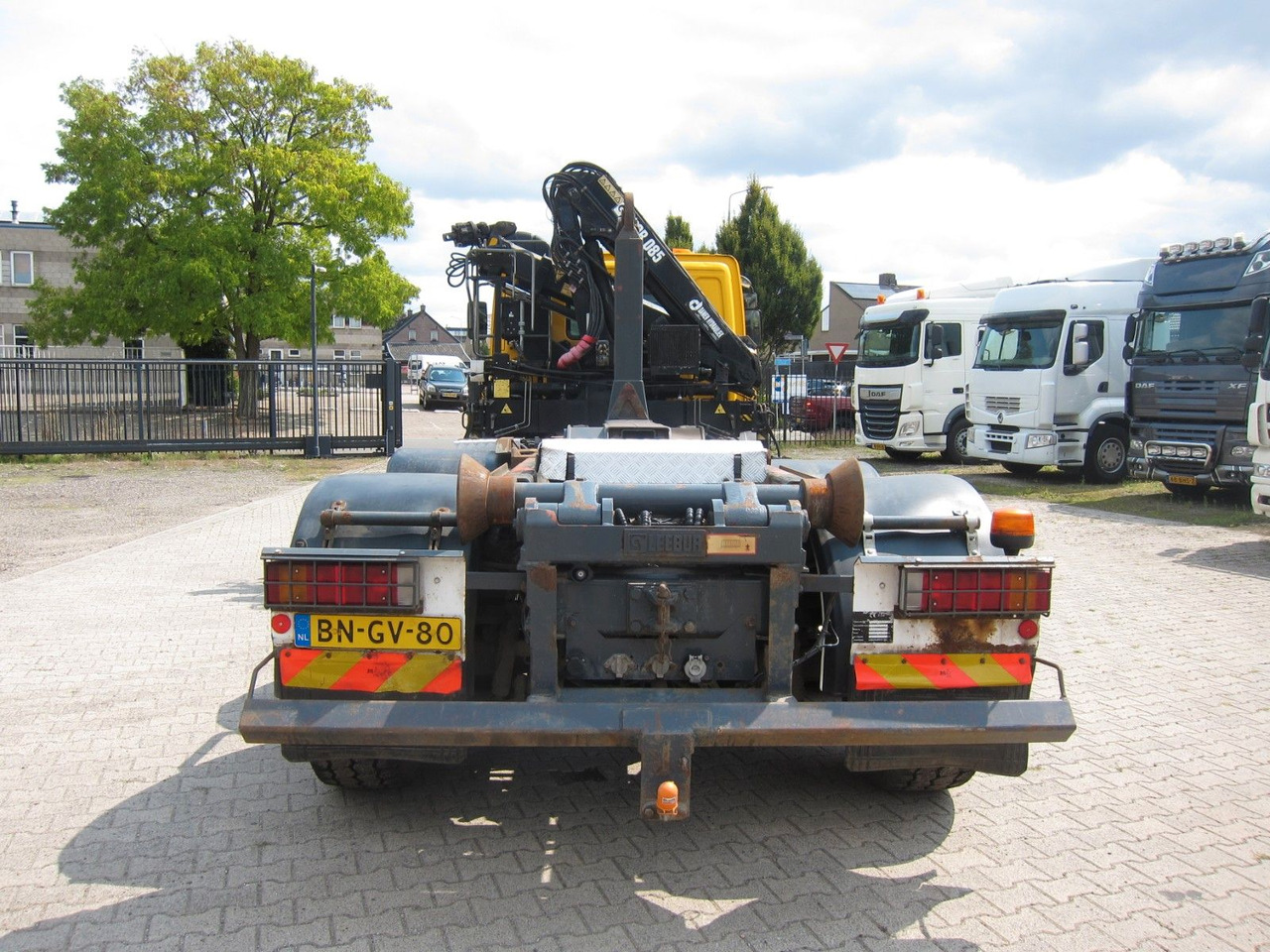 DAF CF 75 310 6X2*4 Hiab Kran Haken Manual Funk E3 - Camion ampliroll, Camion grue: photos 4 DAF CF 75 310 6X2*4 Hiab Kran Haken Manual Funk E3 - Camion ampliroll, Camion grue: photos 4