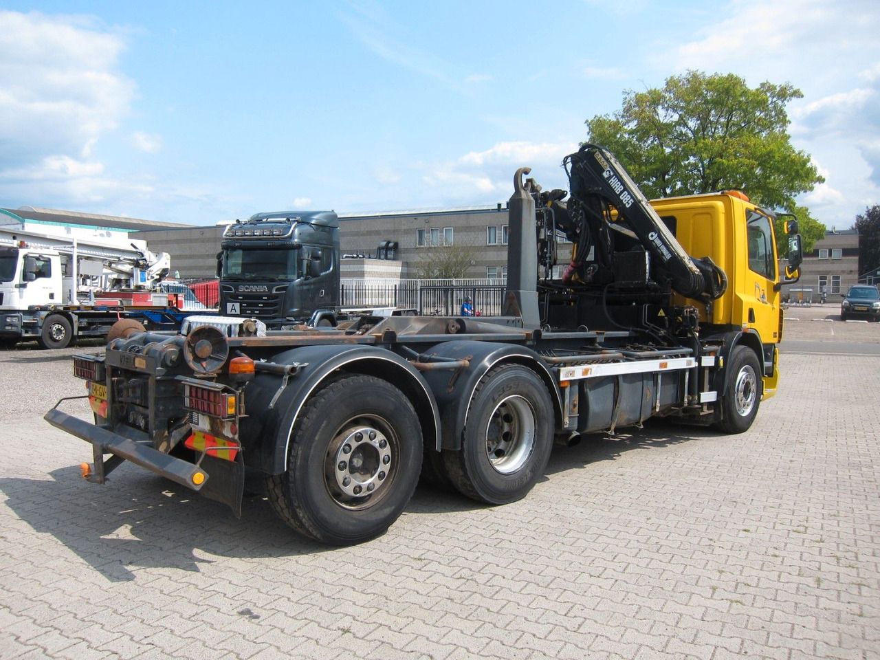DAF CF 75 310 6X2*4 Hiab Kran Haken Manual Funk E3 - Camion ampliroll, Camion grue: photos 5 DAF CF 75 310 6X2*4 Hiab Kran Haken Manual Funk E3 - Camion ampliroll, Camion grue: photos 5